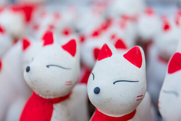 January 11, 2025 Fox Doll, Wat Phra That Doi Phra Chan, Lampang, Thailand