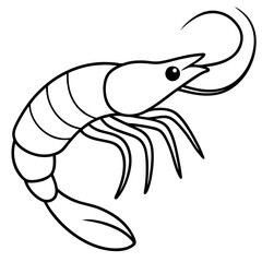 Simple Shrimp Artwork