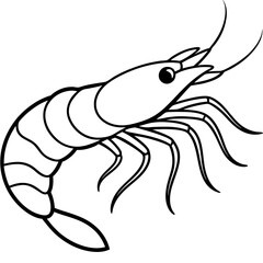 Simple Shrimp Artwork