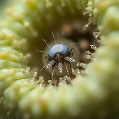 close up of a spider