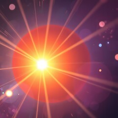 abstract background with stars