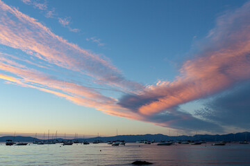 Lake Tahoe sunset
