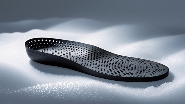 Breathable Foam Insole with Perforations for Comfort
