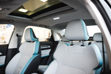 driver and passenger seat in a car