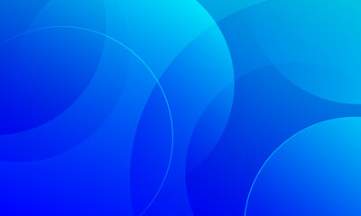 Abstract blue background with circles. Eps10 vector