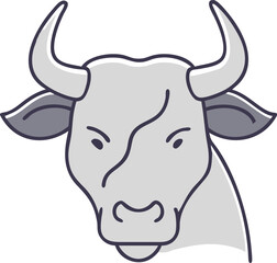 Professional Cow Logo for Dairy Product Promotion