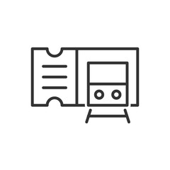 Train Ticket Icon