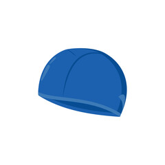 Swimming Cap,  Sport Equipment Vector Illustration Isolated