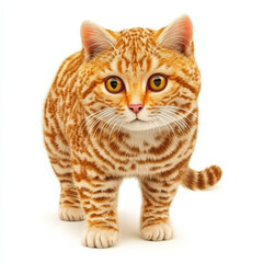 Obraz premium Orange Tabby Kitten Standing