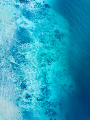 Blue Reef Ocean by Air
