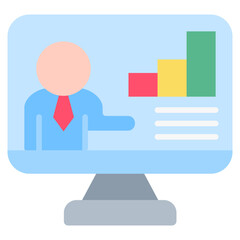 Online Learning Icon