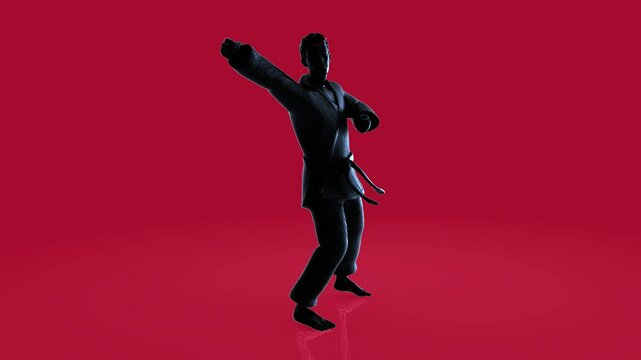 Conceptual animation of a man's anatomy