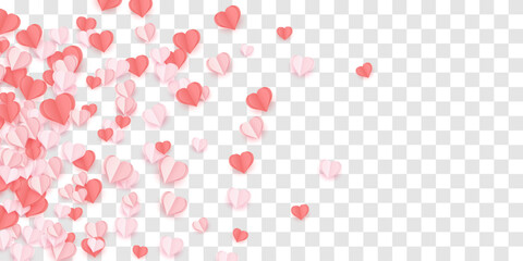 Vector heart stickers, cute love symbol. Cute love illustration for Happy Women's, Mother's, Valentine's Day and Birthday. Realistic romantic emoji. Vector illustration isolated on png