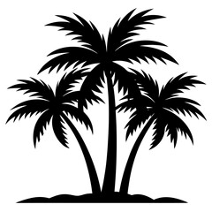palm tree silhouette