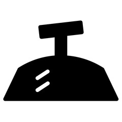 Mirror Rearview Side Line Icon