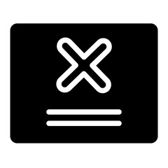 Fototapeta premium No Package Stack Line Icon