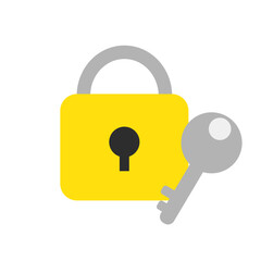 錠前と鍵カラー