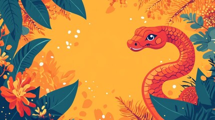 Obraz premium chinese new year. chinese new year copy space. flat vector banner for chinese new year