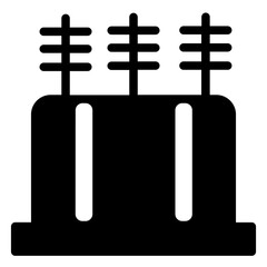 Power Voltage Energy Line Icon