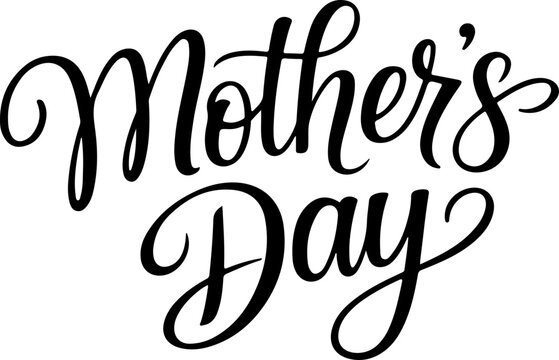 Naklejki Happy Mother's Day Calligraphy.