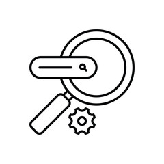 Organic Search vector icon