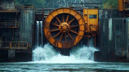 Hydroelectric power turbines, essential components in the generation of renewable energy, harness the energy of flowing water to produce electricity