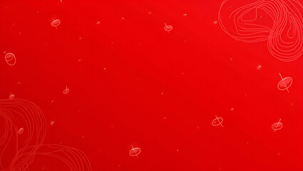 Title: A Vibrant Fire Engine Red Wallpaper Featuring Subtle Details

