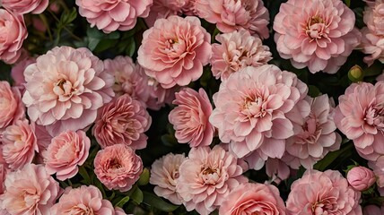 Beautiful Pink Flowers Background &ndash; Soft and Romantic Floral Composition