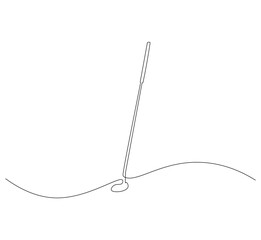 Golf stick continuous line. Continuous one line drawing golf stick. Sport, competition concept. Single line drawing