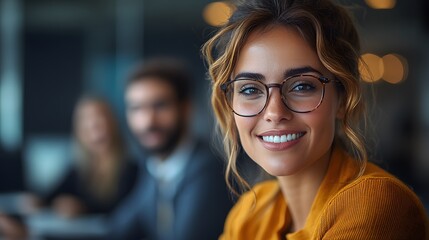 Young corporate team engaged in dynamic collaboration during a business briefing,