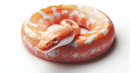 Obraz premium snake. snake on white background. snake zodiac sign. chinese new year