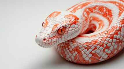 Fototapeta premium snake. snake on white background. snake zodiac sign. chinese new year