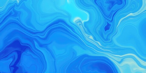 Abstract Blue Swirling Liquid Design, Perfect for Backgrounds and Presentations