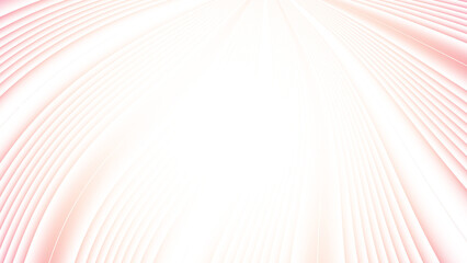 Elegant abstract background with soft light radial lines in peach tones