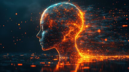 Digital Mind: An Abstract Portrait of AI Consciousness