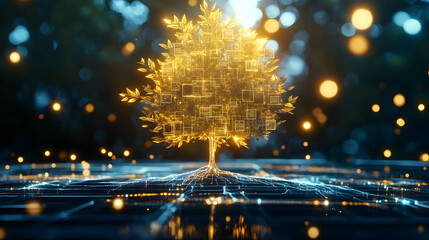 Naklejka premium Dynamic 3D Concepts of Global Investing, Market Growth, and Business Innovation