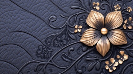 lavish anniversary card, intricate lace patterns, shimmering accents, bold romantic hues