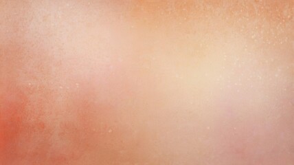 Fototapeta premium Soft Gradient Background in Warm Peach, Coral, and Light Pink with Bokeh Effect