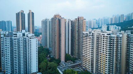 Obraz premium Real Estate and Infrastructure, Demand for housing and services in areas experiencing population influx.