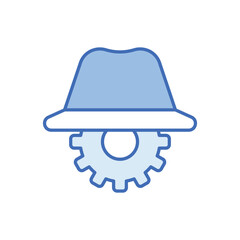 Black Hat vector icon