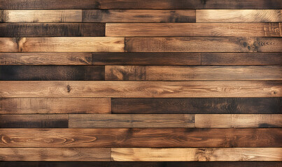 Naklejka premium Rustic reclaimed wood wall texture background