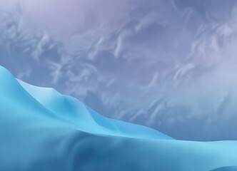 Obraz premium Blue abstract background with pastel shades and subtle gradient, gentle ambiance, soft focus