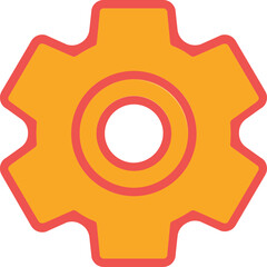 Setting icon outline and fill