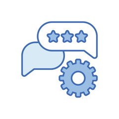 Customer Review vector icon