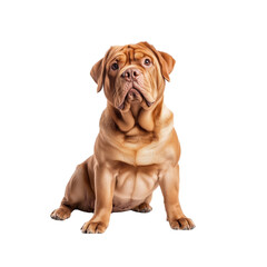 Obraz premium A dog isolated on transparent background 