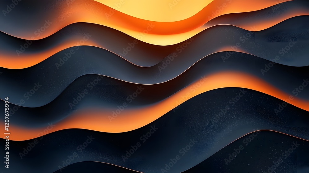 Poster Mesmerizing abstract gradient wave texture with a captivating noise effect creating a dynamic and visually striking design perfect for modern banner poster or other high end creative projects