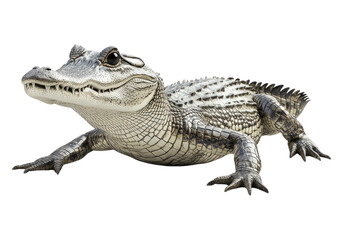 Naklejka premium Photo of alligator.