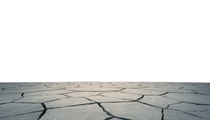 Endless Maze of Cracked Gray Surface Underneath Sky
