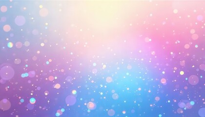 Colorful bokeh light effects abstract setting digital art soft background creative perspective visual concept