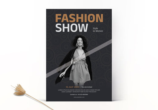 Fashion Show Flyer Layout